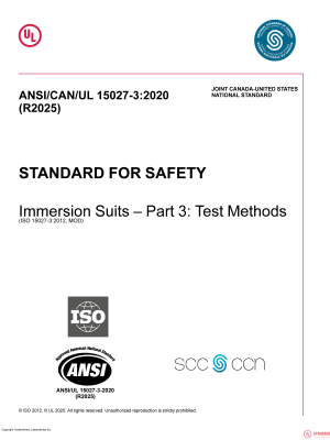 UL 15027-3 PDF UL 15027-3 PDF